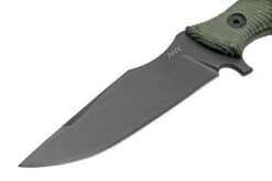 ANV Knives M311, M311-064 Spelter NC Elmax, Black Micarta Handle, Black Kydex Sheath, Fixed Knife -Chic Knife Store ANVM311 064 03 anv