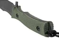 ANV Knives M311, M311-064 Spelter NC Elmax, Black Micarta Handle, Black Kydex Sheath, Fixed Knife -Chic Knife Store ANVM311 064 04 anv