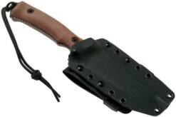 ANV M311 Spelter DLC Elmax, Brown Handle, M311, Black Kydex Sheath, Survival Knife -Chic Knife Store ANVM311 06 anv knives