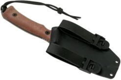 ANV M311 Spelter DLC Elmax, Brown Handle, M311, Black Kydex Sheath, Survival Knife -Chic Knife Store ANVM311 07 anv knives