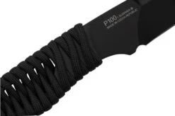 ANV Knives P100 Sleipner Cerakote, Grey Paracord, P100-038, Black Kydex Sheath, Neck Knife -Chic Knife Store ANVP100 038 05 anv