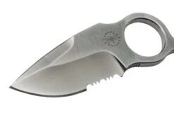 Amare Knives 6F Serration Sixth-Finger 202105 Droppoint, Fixed Knife -Chic Knife Store AS 202105 03 amare