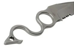 Amare Knives 6F Serration Sixth-Finger 202105 Droppoint, Fixed Knife -Chic Knife Store AS 202105 05 amare