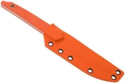 Amare Knives Pocket Peak Fixed, Stonewash Orange G10, Fixed Knife -Chic Knife Store AS PPF OR 07 amare knives