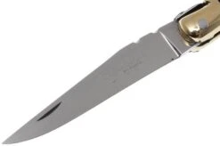 Laguiole En Aubrac Mini Pocket Knife, Buffalo Horn L0207BUL -Chic Knife Store AUL0207BUL 03 laguiole en aubrac ktaul0207bul 03