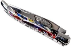 Laguiole En Aubrac 10 Cm Pocket Knife Harlequin Acrylic, L0210ARLI-FSI1 -Chic Knife Store AUL0210ARLI FSI1 04 laguiole en aubrac aul0210arli fsi1 04