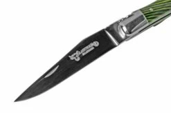 Laguiole En Aubrac Green Samba L0210SAVIFSJ1 Samba Wood, Polished, Laguiole Pocket Knife, 10 Cm -Chic Knife Store AUL0210SAVIFSJ1 03 laguioleaubrac