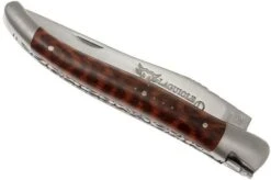 Laguiole En Aubrac HP 12cm Snake Wood Hand-filed L0212AMH-FSI1 -Chic Knife Store AUL0212AMH FSI1 03 laguiole en aubrac aul0212amh fsi1 03