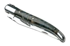 Laguiole En Aubrac Blue Poplar Burl L0212LBPIFSJ1 Poplar Wood, Polished, Laguiole Pocket Knife, 12 Cm -Chic Knife Store AUL0212LBPIFSJ1 04 laguioleaubrac