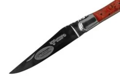 Laguiole En Aubrac Red Poplar Burl L0212LPRIFSJ1 Poplar Wood, Polished, Laguiole Pocket Knife, 12 Cm -Chic Knife Store AUL0212LPRIFSJ1 03 laguioleaubrac