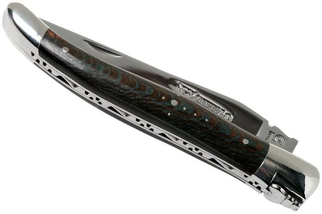 Laguiole En Aubrac Classic 12cm Blue Plane-tree L0212PYBI/FSJ1 6 Laguiole En Aubrac Classic 12cm Blue Plane-tree L0212PYBI/FSJ1 - Image 4