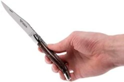 Laguiole En Aubrac Pocket Knife 12 Cm Iroko Wood, L0212ZOI-FSJ1 -Chic Knife Store AUL0212ZOI FSJ1 08 laguiole en aubrac aul0212zoi fsj1 08