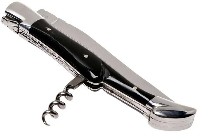 Laguiole En Aubrac 12 Cm Pocket Knife With Corkscrew Horn, L0312CPI-SSI1 7 Laguiole En Aubrac 12 Cm Pocket Knife With Corkscrew Horn, L0312CPI-SSI1 - Image 5