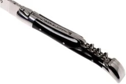 Laguiole En Aubrac 12 Cm Pocket Knife With Corkscrew Horn, L0312CPI-SSI1 19 Laguiole En Aubrac 12 Cm Pocket Knife With Corkscrew Horn, L0312CPI-SSI1 -Chic Knife Store AUL0312CPI SSI1 08 laguiole en aubrac aul0312cpi ssi1 08
