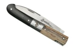 Laguiole En Aubrac Sauveterre A511MAEI Beech Wood And Ebony Wood, Pocket Knife -Chic Knife Store AUSA511MAEI 04 laguioleaubrac