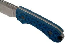 Bradford Guardian 3FE, Black Blue Guardian 3 N690, Sabre Stonewashed, False Edge 3FE-013-N690 -Chic Knife Store BDK 3FE 013 N690 05 bradford knives