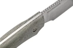 Bradford Guardian 4, 3D Black Micarta, CPM-3V Sabre Stonewashed 4S-101-3V -Chic Knife Store BDK 4S 101 3V 05 bradford