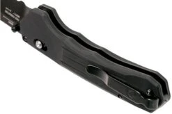 Benchmade Vallation 407SBK Serrated Black Blade, Pocket Knife -Chic Knife Store BE407SBK 05 benchmade be407sbk 05