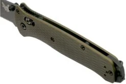 Benchmade Bailout Aluminium 537SGY-1 Serrated Pocket Knife -Chic Knife Store BE537SGY 1 06 benchmade