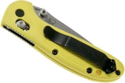 Benchmade Mini-Griptilian 556-YEL-S30V Pocket Knife, Mel Pardue Design -Chic Knife Store BE556 YEL S30V 04 benchmade
