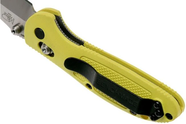 Benchmade Mini-Griptilian 556-YEL-S30V Pocket Knife, Mel Pardue Design 7 Benchmade Mini-Griptilian 556-YEL-S30V Pocket Knife, Mel Pardue Design - Image 5