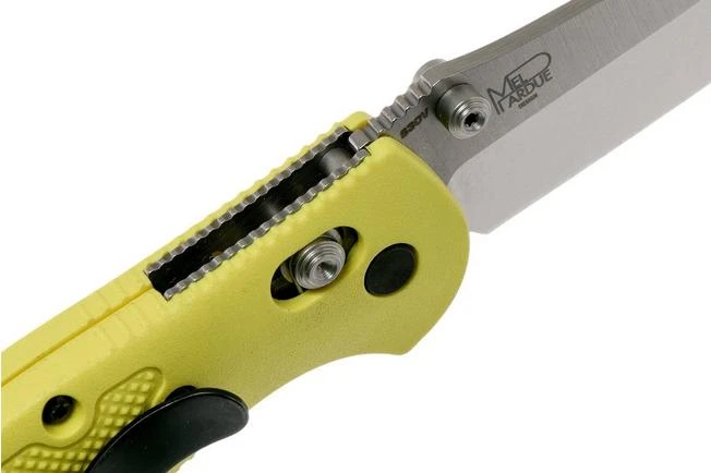 Benchmade Mini-Griptilian 556-YEL-S30V Pocket Knife, Mel Pardue Design 8 Benchmade Mini-Griptilian 556-YEL-S30V Pocket Knife, Mel Pardue Design - Image 6