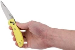 Benchmade Mini-Griptilian 556-YEL-S30V Pocket Knife, Mel Pardue Design -Chic Knife Store BE556 YEL S30V 08 benchmade