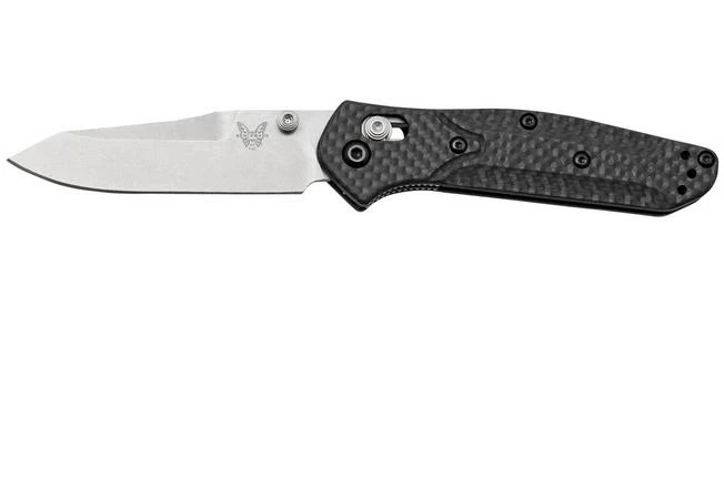 Benchmade Mini Osborne, 945-2, CPM-S90V Carbon, Pocket Knife 2 Benchmade Mini Osborne, 945-2, CPM-S90V Carbon, Pocket Knife