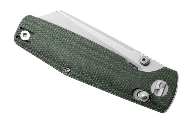 Bestech Slasher BG43B-1 Green Micarta, Pocket Knife 8 Bestech Slasher BG43B-1 Green Micarta, Pocket Knife - Image 6