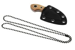 Böker Plus Gnome, D2 02BO322 Olive Wood, Neck Knife -Chic Knife Store BO02BO322 06 boker