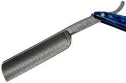 Böker Manufaktur Damascus Paua 140525DAM Straight Razor -Chic Knife Store BO140525DAM 03 boker