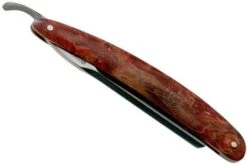 Böker Manufaktur Herr Feldmann Curly Birch 140561 Straight Razor -Chic Knife Store BO140561 05 boker