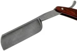 Böker Manufaktur Damascus Curly Birch 140610DAM Straight Razor -Chic Knife Store BO140610DAM 03 boker