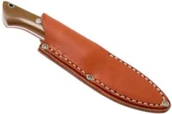 Bark River Featherweight Fox River CPM 3V Natural Canvas, Red Liner Hunting Knife -Chic Knife Store BRK01 022NRC RL 06 bark river knives