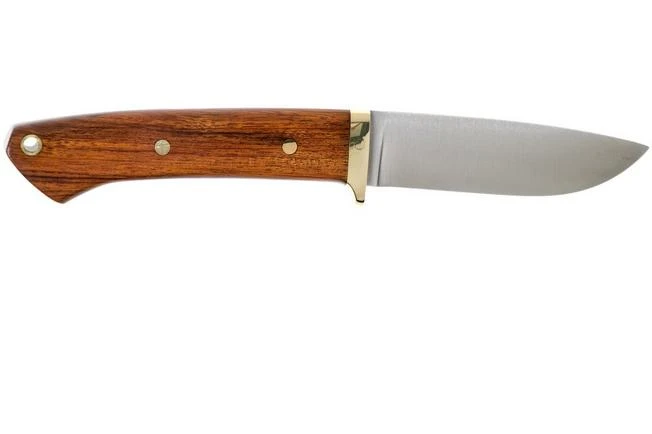 Bark River - Classic Drop Point Hunter A2 Brass Desert Ironwood Hunting Knife 4 Bark River - Classic Drop Point Hunter A2 Brass Desert Ironwood Hunting Knife - Image 2