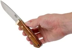 Bark River - Classic Drop Point Hunter A2 Brass Desert Ironwood Hunting Knife 17 Bark River - Classic Drop Point Hunter A2 Brass Desert Ironwood Hunting Knife -Chic Knife Store BRK02 116DIW 07 bark river