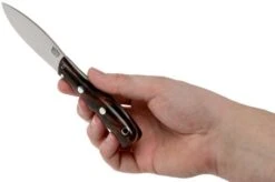 Bark River Lil’ Canadian CPM 3V Desert Ironwood Fixed Knife -Chic Knife Store BRK03 122DIW 05 bark river knives