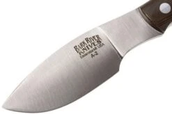 Bark River Mini Canadian A2, Green Canvas Micarta -Chic Knife Store BRK03 133GNL 03 bark river brk03 133gnl 03