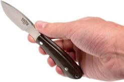 Bark River Mini Canadian A2, Green Canvas Micarta -Chic Knife Store BRK03 133GNL 06 bark river brk03 133gnl 06