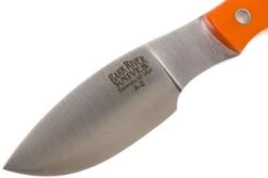 Bark River Mini Canadian A2, Blaze Orange G10, Hollow Pins, Black Sheath -Chic Knife Store BRK03 133O10 HP 03 bark river brk03 133o10 hp 03