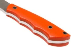 Bark River Mini Canadian A2, Blaze Orange G10, Hollow Pins, Black Sheath -Chic Knife Store BRK03 133O10 HP 04 bark river brk03 133o10 hp 04