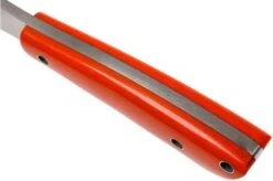 Bark River Mini Canadian A2, Blaze Orange G10, Hollow Pins, Black Sheath -Chic Knife Store BRK03 133O10 HP 05 bark river brk03 133o10 hp 05