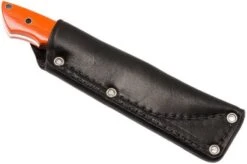 Bark River Mini Canadian A2, Blaze Orange G10, Hollow Pins, Black Sheath -Chic Knife Store BRK03 133O10 HP 07 bark river brk03 133o10 hp 07