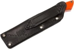 Bark River Mini Canadian A2, Blaze Orange G10, Hollow Pins, Black Sheath -Chic Knife Store BRK03 133O10 HP 08 bark river brk03 133o10 hp 08