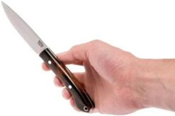 Bark River Bird & Trout CPM154, Desert Ironwood #4 -Chic Knife Store BRK04 151DIW 06 bark river bird trout brk04 151diw 06