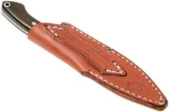 Bark River Bird & Trout CPM154, Green Canvas Micarta -Chic Knife Store BRK04 151GNC 08 bark river bird trout brk04 151gnc 08