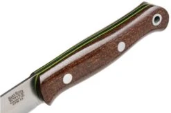 Bark River Ultra-Lite Bushcrafter CPM 3V Coffee Bag Laminate, Toxic Green Liners 14 Bark River Ultra-Lite Bushcrafter CPM 3V Coffee Bag Laminate, Toxic Green Liners -Chic Knife Store BRK06 023CL TGL 05 barkriver