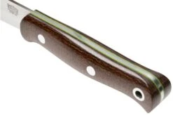 Bark River Ultra-Lite Bushcrafter CPM 3V Coffee Bag Laminate, Toxic Green Liners 15 Bark River Ultra-Lite Bushcrafter CPM 3V Coffee Bag Laminate, Toxic Green Liners -Chic Knife Store BRK06 023CL TGL 06 barkriver