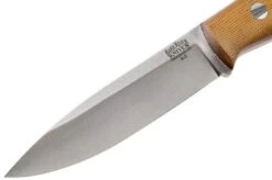 Bark River Aurora A2 Natural Canvas Micarta, Outdoor Knife -Chic Knife Store BRK06 115NCM 03 bark river knives 1