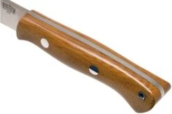 Bark River Aurora A2 Natural Canvas Micarta, Outdoor Knife -Chic Knife Store BRK06 115NCM 05 bark river knives 1